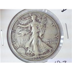 1946-D WALKING LIBERTY HALF DOLLAR
