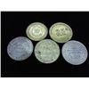 5-25 CENT ASSORTED CASINO TOKENS
