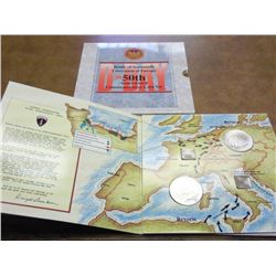 BATTLE OF NORMANDY 50TH ANNIVERSARY COIN SET