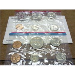 1972 US MINT SET (UNC) P/D/S (WITH ENVELOPE)