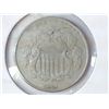 Image 1 : 1869 SHIELD NICKEL (FINE)