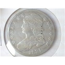 1831 BUST HALF DOLLAR (VERY FINE)