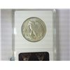 Image 2 : 1942 WALKING LIBERTY HALF $ ANACS MS63
