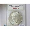 Image 1 : REDFIELD 1926-S PEACE DOLLAR BLANCHARD MS60+
