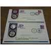 Image 1 : 2 US MINT US 50 STATE QUARTERS FDC'S