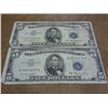 Image 1 : 1953 & 53-A $5 SILVER CERTIFICATES BLUE SEAL