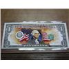 Image 1 : COLORIZED ONE DOLLAR FRN (AS SHOWN)