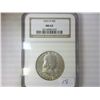 Image 1 : 1963-D FRANKLIN HALF DOLLAR NGC MS63