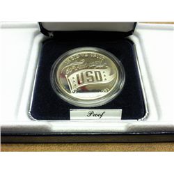 1991 USO PROOF SILVER DOLLAR