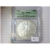 Image 1 : 2001 AMERICAN SILVER EAGLE ICG MS69
