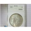 Image 1 : 1883 MORGAN SILVER DOLLAR ANACS MS63