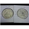 Image 2 : 1961-D & 63-D FRANKLIN HALF DOLLARS