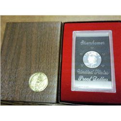 1971-S IKE SILVER DOLLAR PROOF (BROWN PACK)