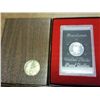 1971-S IKE SILVER DOLLAR PROOF (BROWN PACK)