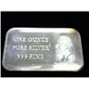 Image 1 : 1 TROY OZ .999 FINE SILVER (LYNDON JOHNSON)