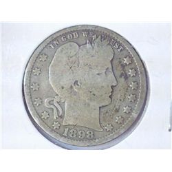 1898 BARBER QUARTER