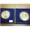 Image 1 : 2 US MINT AMERICAS 1ST MEDALS (1972 & 73)