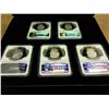 Image 2 : 2008 CANADA OLYMPICS 5 COIN $25 SET NGC PF69 ULTRA