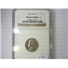 Image 1 : 1965 SMS JEFFERSON NICKEL NGC MS66 CAMEO