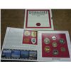 1986 GUERNSEY BRILLIALNT UNC COIN SET