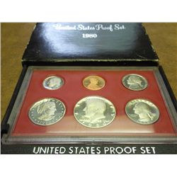 1980 US PROOF SET (WITH BOX)