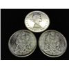 3-1964 CANADA 50 CENTS (UNC) SILVER