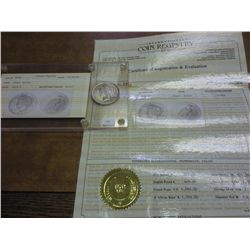 1923-P PEACE SILVER DOLLAR ICR MS 65/65