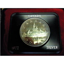 1972 CANADA SILVER DOLLAR (SPECIMEN) .3750 OZ. ASW