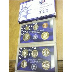 2000 US PROOF SET (WITH BOX)