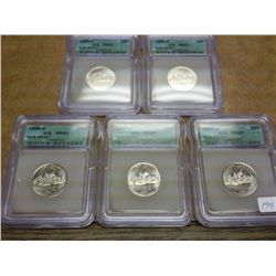 5-1999-D NEW JERSEY QUARTERS ICG MS67