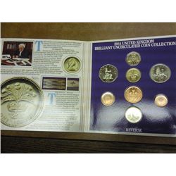 1984 UNITED KINGDOM BRILLIANT UNC COIN SET