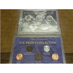 2 COIN SETS (AS SHOWN) SEE DESCRIPTION