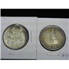 Image 1 : 1966 & 67 CANADA 50 CENTS (SILVER)