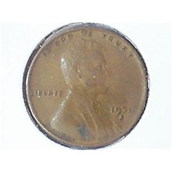 1931-S LINCOLN CENT (KEY DATE) (EXTRA FINE)