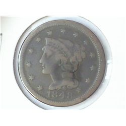 1848 US LARGE CENT