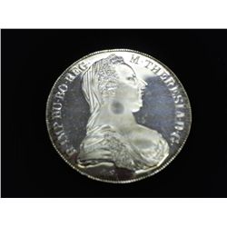 1780 AUSTRIA MARIA THERESIA THALER PROOF (SILVER)
