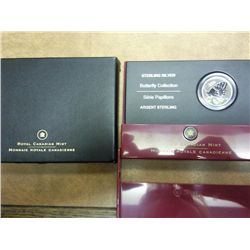 2006 CANADA 50 CENT STERLING BUTTERFLY COIN