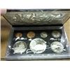 Image 1 : 1977 NEW ZEALAND PROOF COIN SET $ IS STERLING