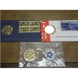 3 US MINT BICENTENNIAL COINS (AS SHOWN)