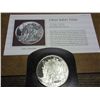 Image 1 : 2 OZ STERLING REMBRANDT PROOF MEDAL