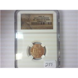2009 LINCOLN BIRTH & CHILDHOOD NGC BU
