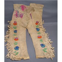 PLAINS BEADED CHILD'S PANTS