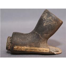 CADDO STYLE POTTERY PIPE