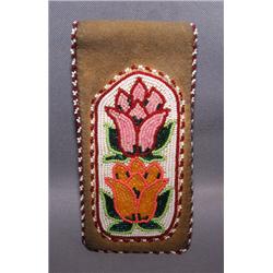 PLAINS BEADED POUCH