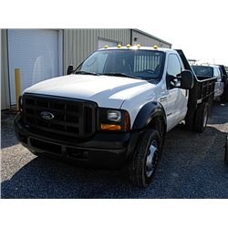 2006 FORD F-450  FLATBED