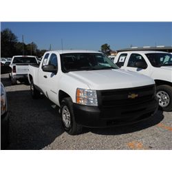 2009 CHEVROLET  SILVERADO  EXT CAB 4X4