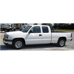 2006 CHEVROLET SILVERADO  EXT CAB