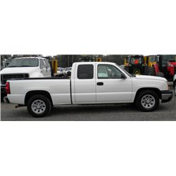 2006 CHEVROLET SILVERADO  EXT CAB