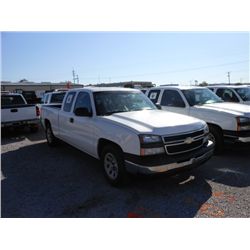 2006 CHEVROLET SILVERADO  EXT CAB