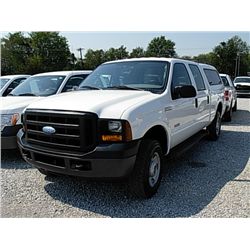 2007 FORD F-250  CREWCAB 4X4